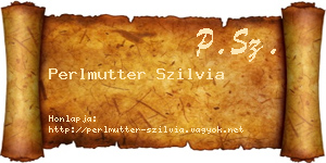 Perlmutter Szilvia névjegykártya